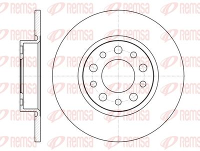 Brake Disc REMSA 6967.00
