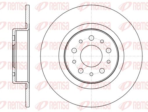 REMSA 6968.00 Brake Disc