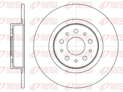 Brake Disc REMSA 6968.00