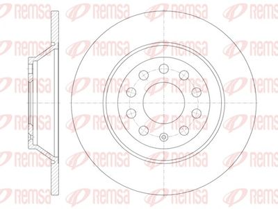 Brake Disc REMSA 6969.00