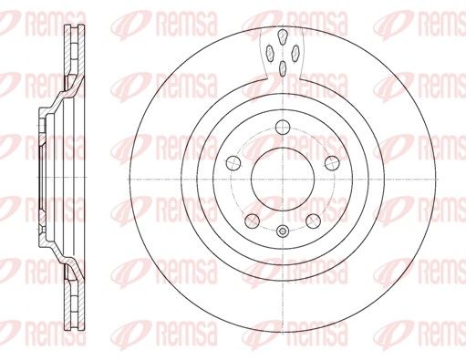 REMSA 6970.10 Brake Disc