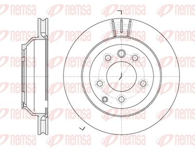 Brake Disc REMSA 6971.10