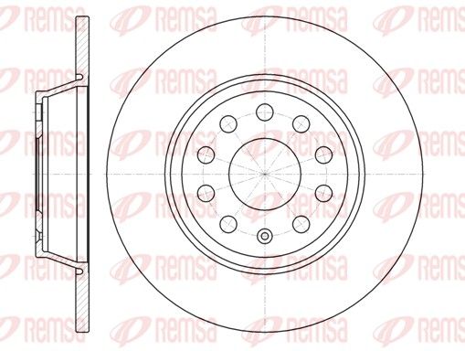 REMSA 6973.00 Brake Disc