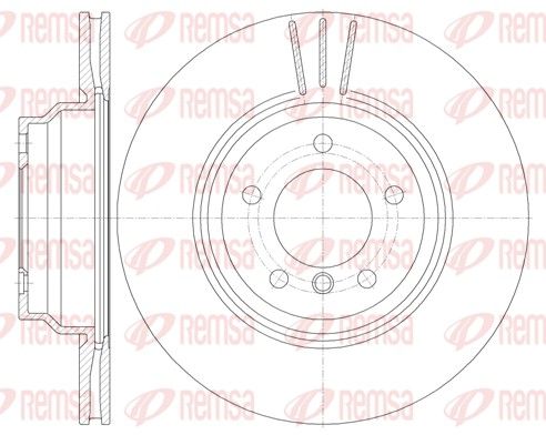 REMSA 6975.10 Brake Disc