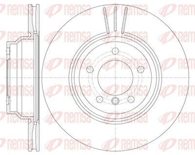 Brake Disc REMSA 6975.10