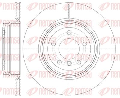 Brake Disc REMSA 6976.10