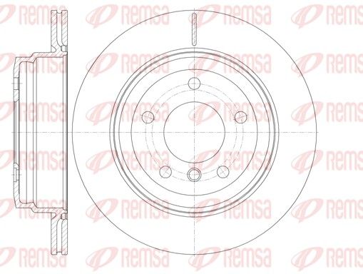 REMSA 6977.10 Brake Disc