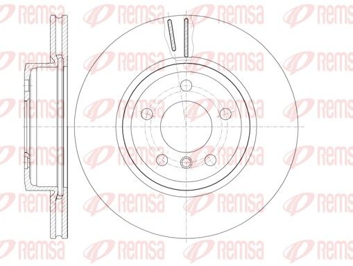 REMSA 6978.10 Brake Disc