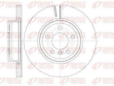 Brake Disc REMSA 6978.10