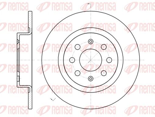 REMSA 6983.00 Brake Disc