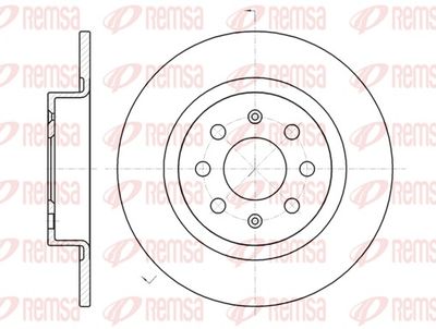 Brake Disc REMSA 6983.00