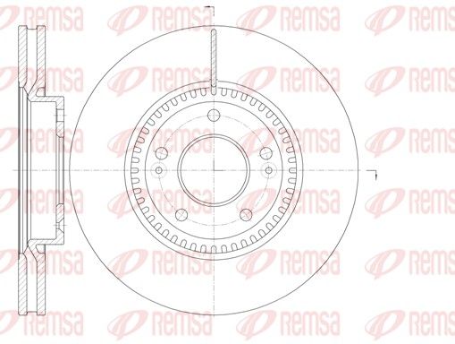 REMSA 6988.10 Brake Disc