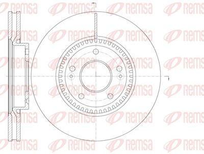 Brake Disc REMSA 6988.10