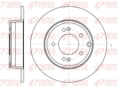 Brake Disc REMSA 6989.00