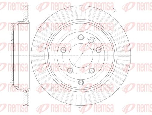 REMSA 6995.10 Brake Disc