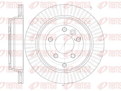 Brake Disc REMSA 6995.10