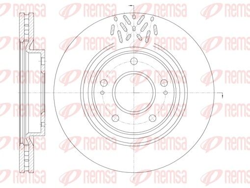 REMSA 6996.10 Brake Disc