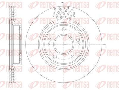 Brake Disc REMSA 6996.10