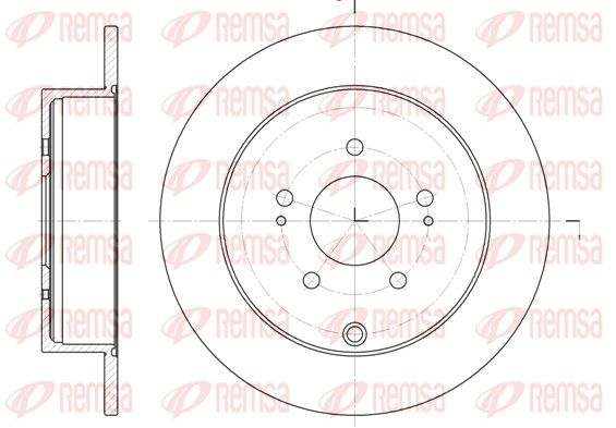 REMSA 6997.00 Brake Disc