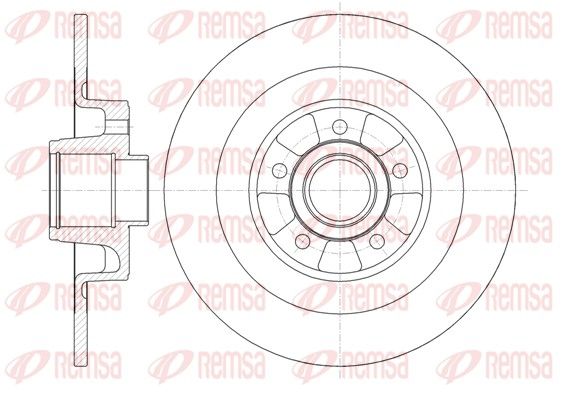 REMSA 6999.00 Brake Disc