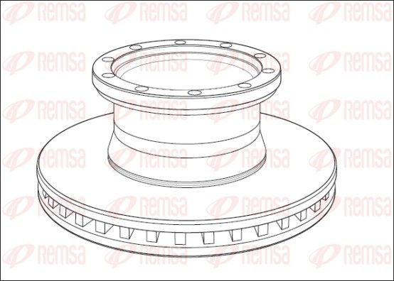 REMSA NCA1011.20 Brake Disc