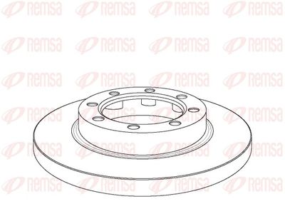 Brake Disc REMSA NCA1030.10