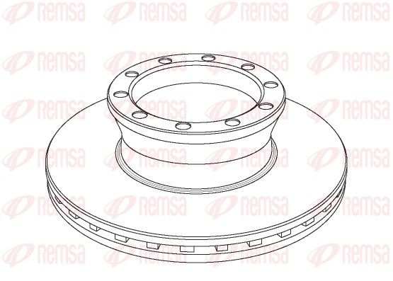 REMSA NCA1040.20 Brake Disc