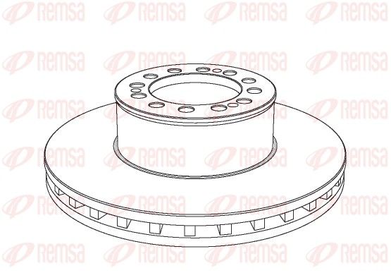 REMSA NCA1046.20 Brake Disc