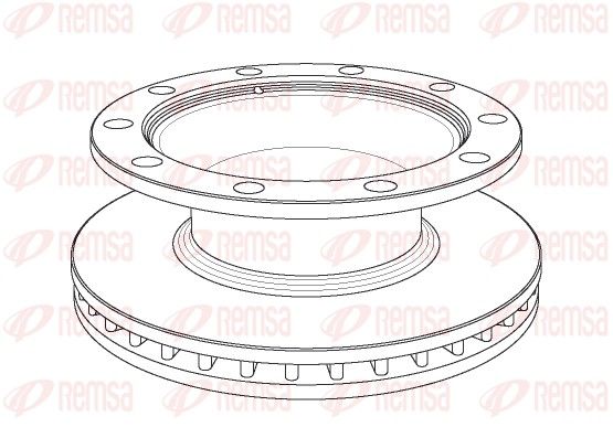 REMSA NCA1082.20 Brake Disc