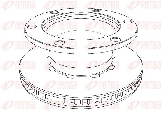 REMSA NCA1125.20 Brake Disc