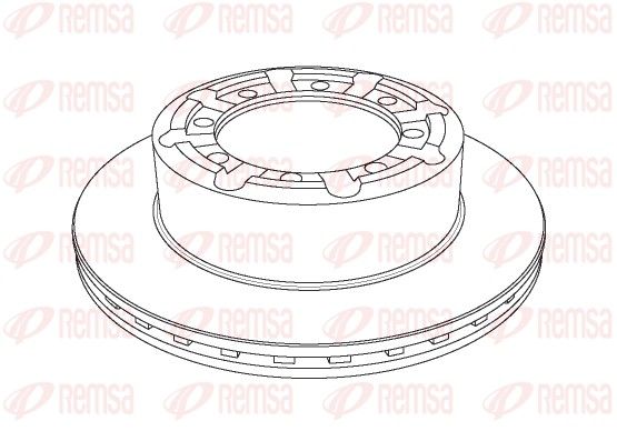 REMSA NCA1140.20 Brake Disc