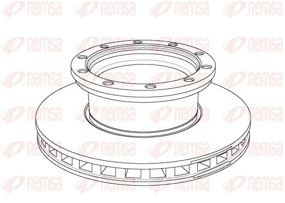 REMSA NCA1144.20 Brake Disc