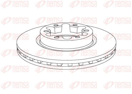 REMSA NCA1145.20 Brake Disc