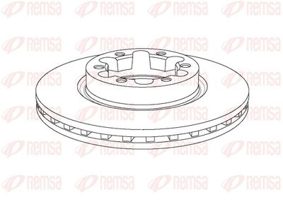Brake Disc REMSA NCA1145.20