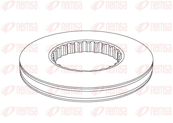 REMSA NCA1146.10 Brake Disc