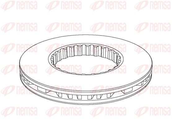 REMSA NCA1146.20 Brake Disc