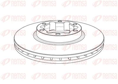 Brake Disc REMSA NCA1150.20