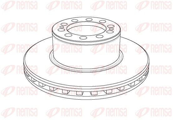 REMSA NCA1157.20 Brake Disc