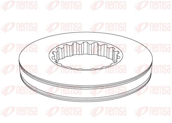 REMSA NCA1161.10 Brake Disc