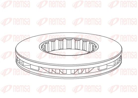 REMSA NCA1161.20 Brake Disc