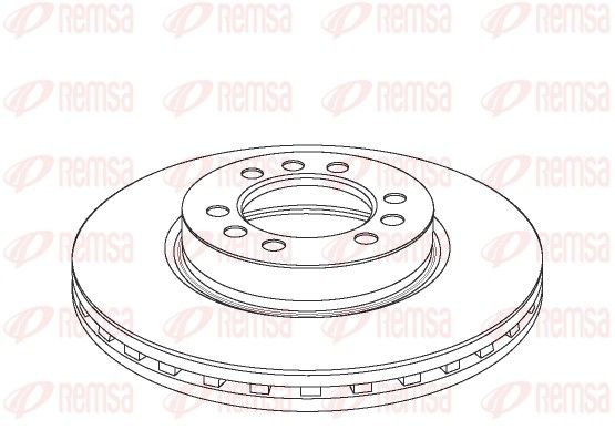 REMSA NCA1180.20 Brake Disc