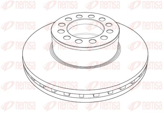 REMSA NCA1188.20 Brake Disc