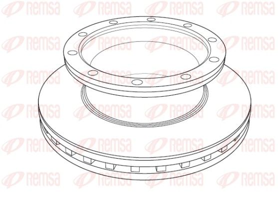 REMSA NCA1189.20 Brake Disc