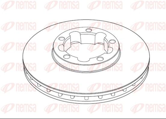 REMSA NCA1190.20 Brake Disc