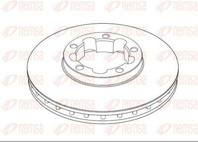 Brake Disc REMSA NCA1190.20