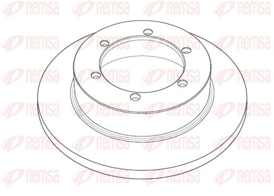 REMSA NCA1191.10 Brake Disc