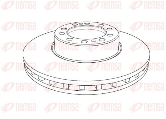 REMSA NCA1193.20 Brake Disc
