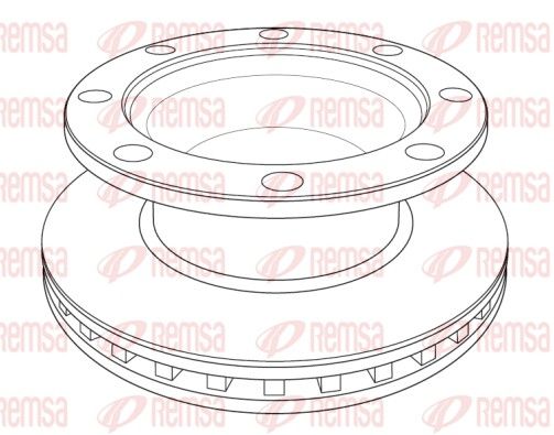 REMSA NCA1223.20 Brake Disc