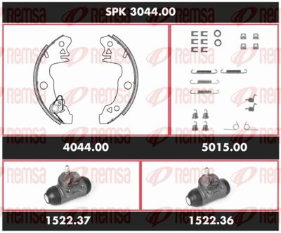 Brake Kit, drum brake REMSA SPK 3044.00