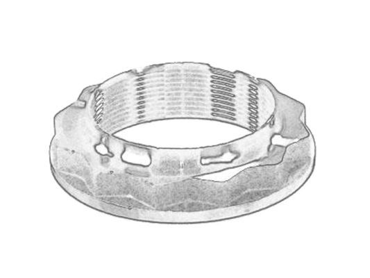 S-TR STR-1201226 Axle Nut, drive shaft